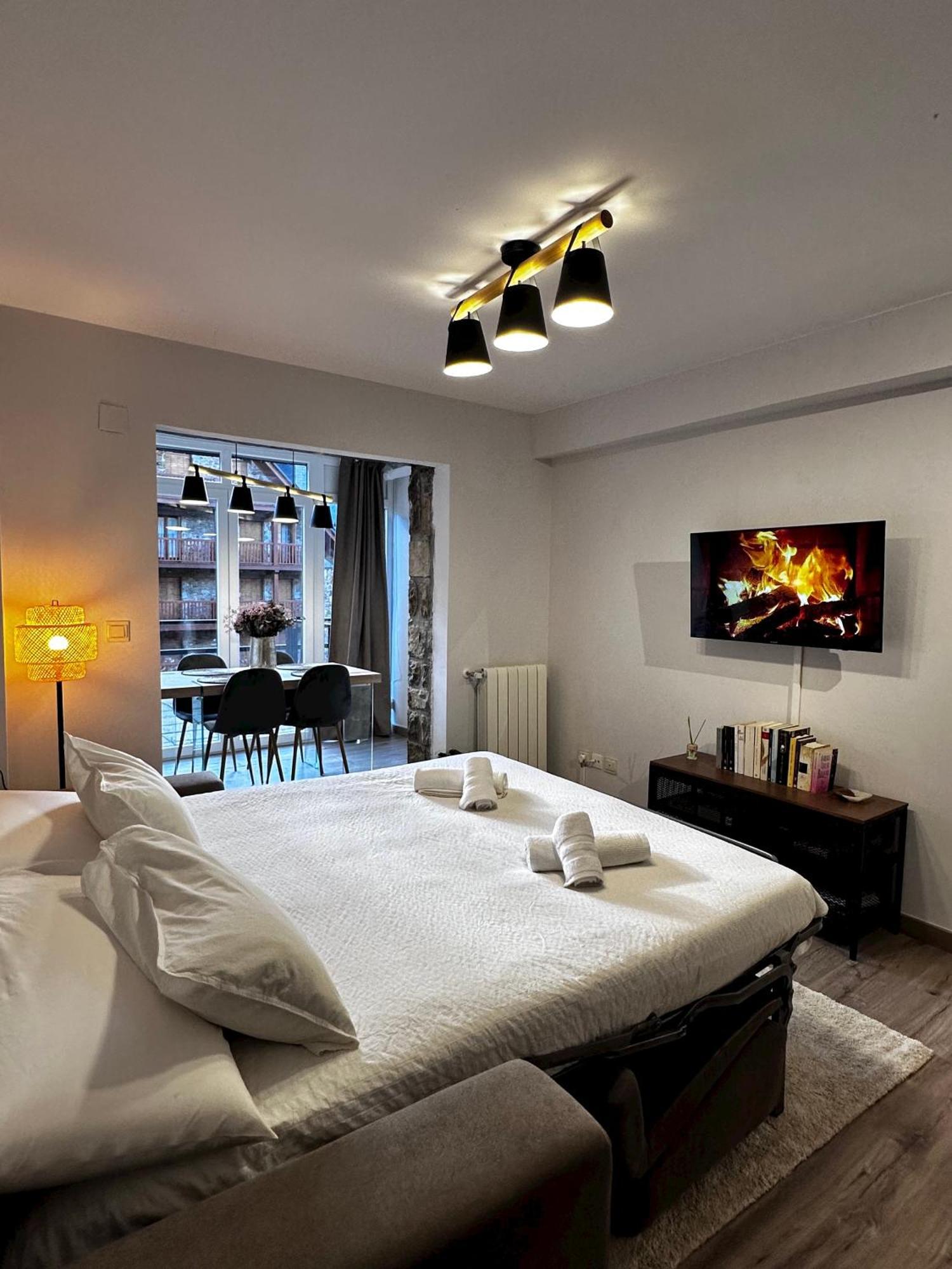 Precioso Apartamento Con Vistas A Pistas Y Garaje Formigal Esterno foto