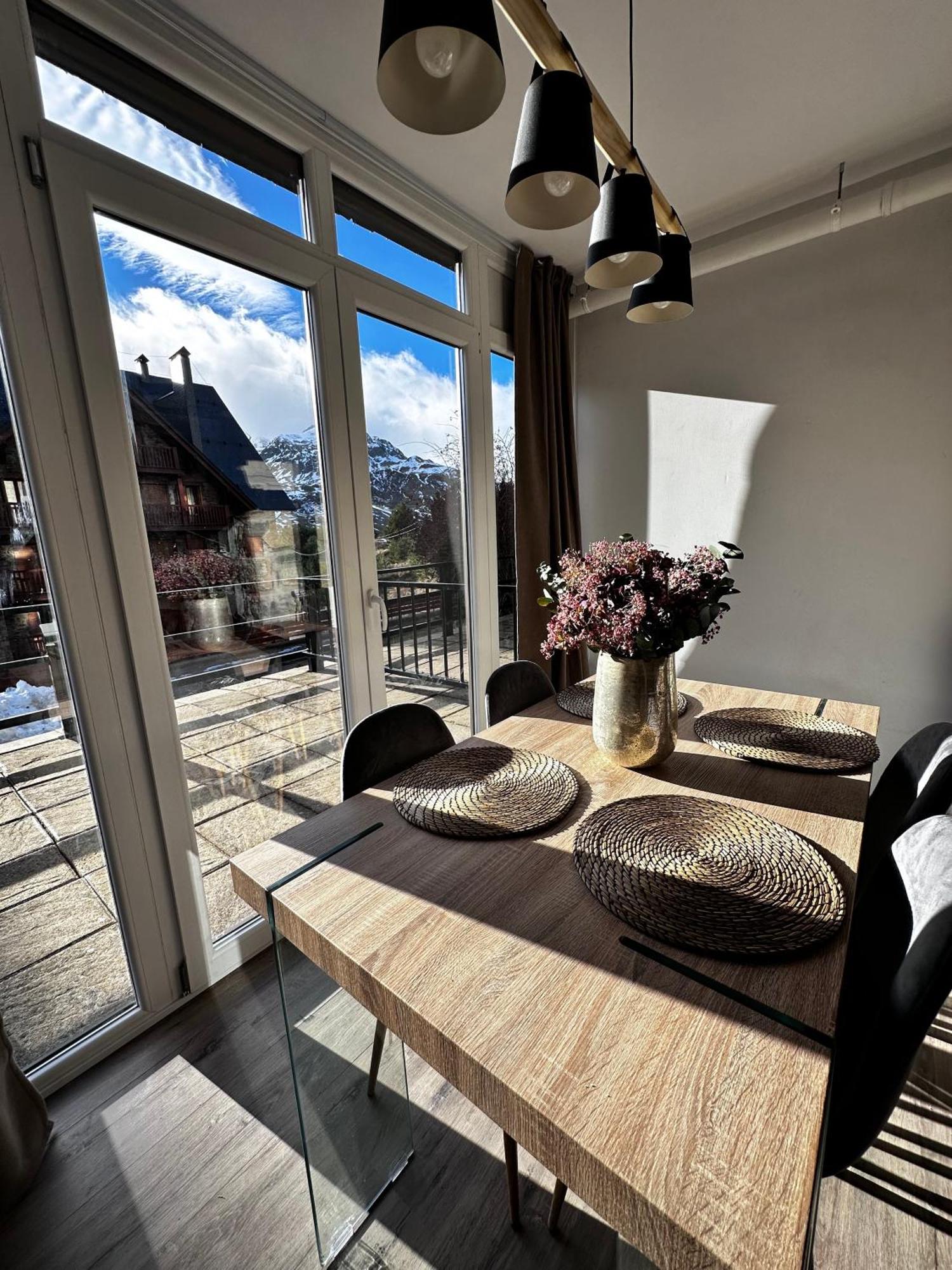 Precioso Apartamento Con Vistas A Pistas Y Garaje Formigal Esterno foto