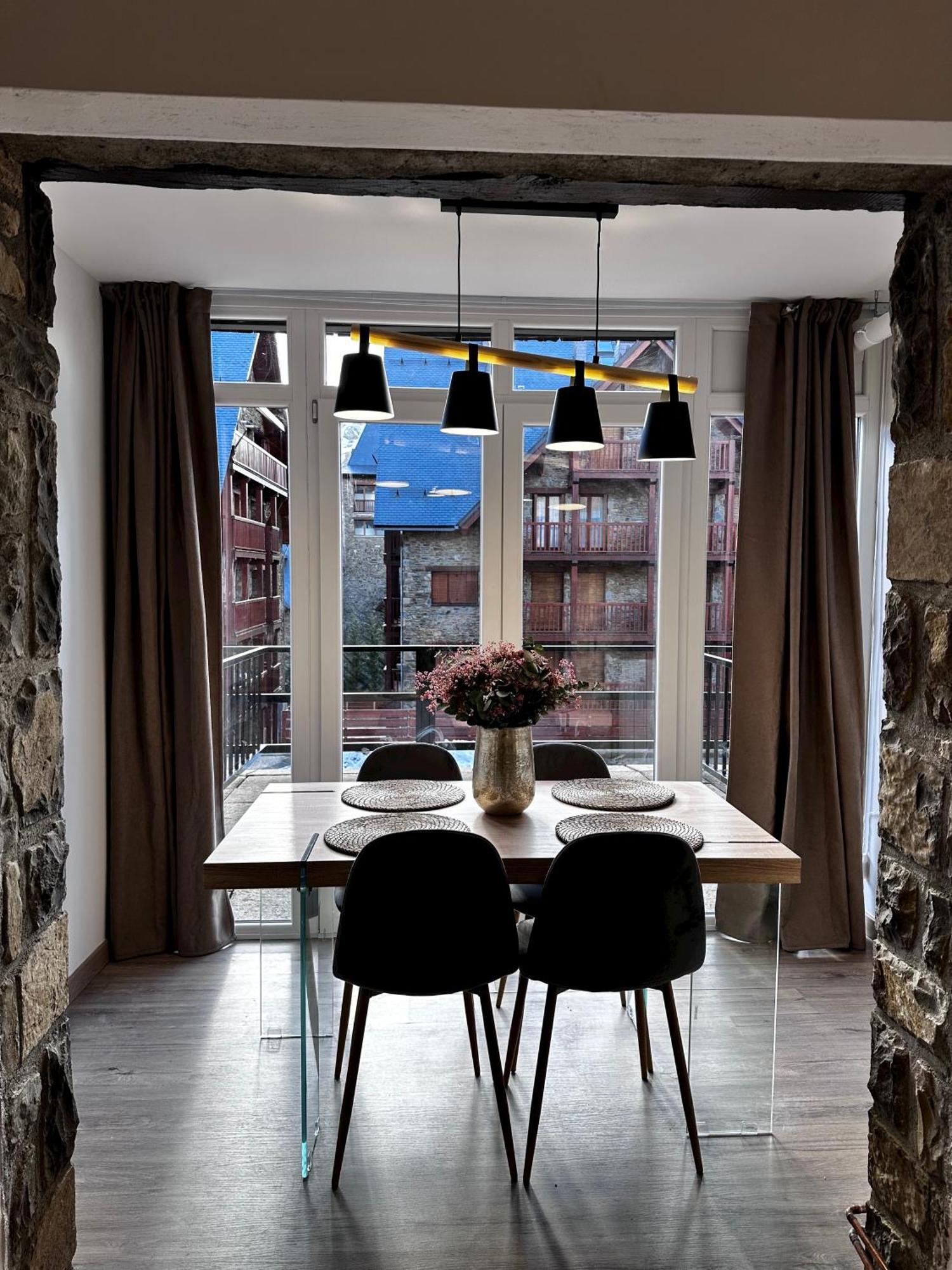 Precioso Apartamento Con Vistas A Pistas Y Garaje Formigal Esterno foto
